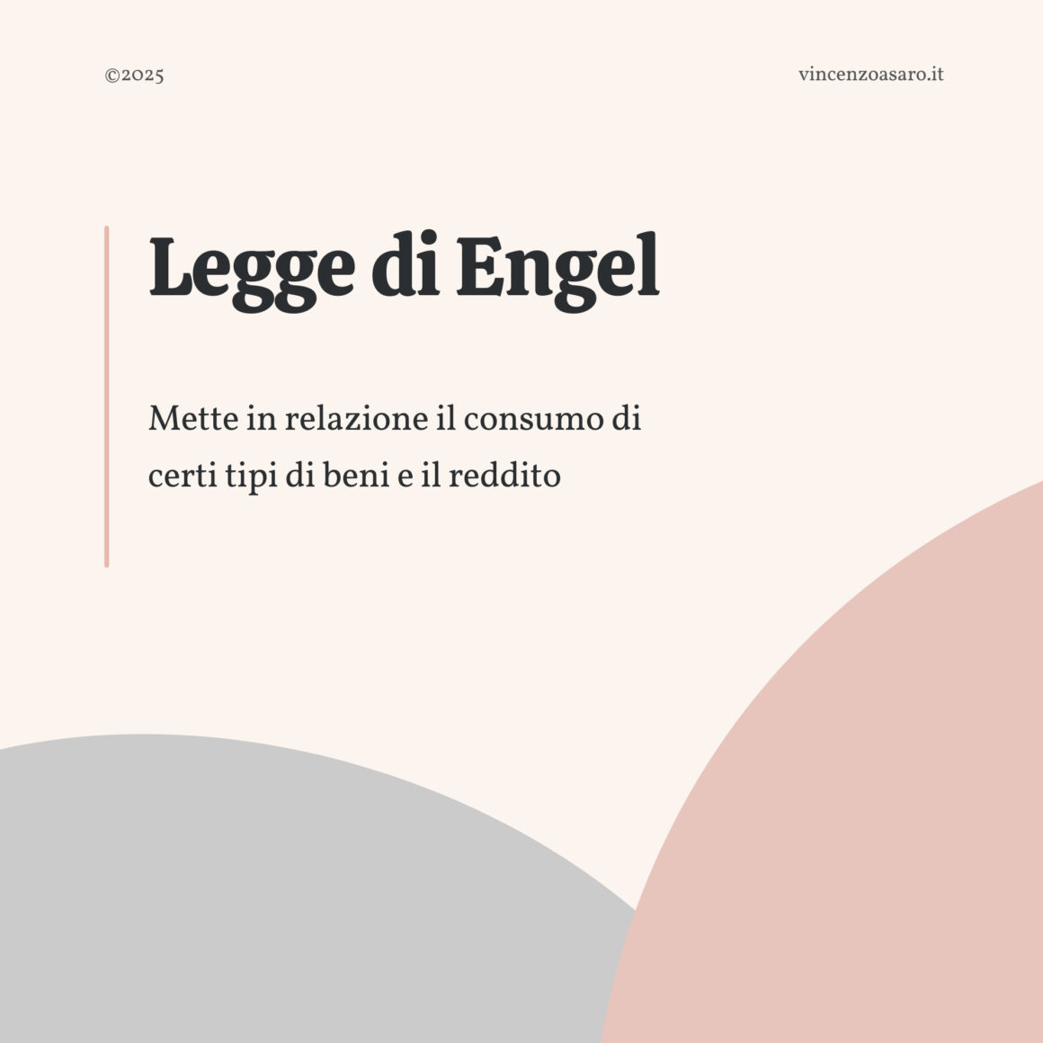 Legge di Engel - Slide 1