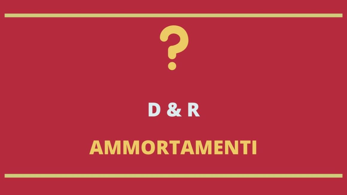 Domande e risposte sugli ammortamenti - Copertina