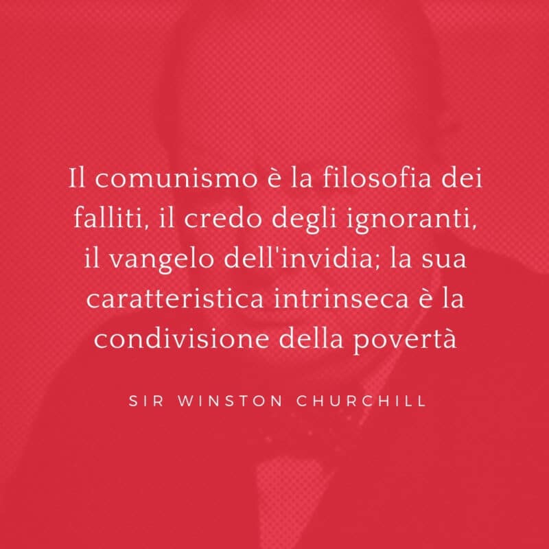Citazione sul comunismo Churchill