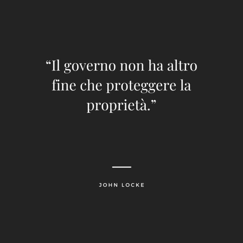 John Locke frasi sul governo