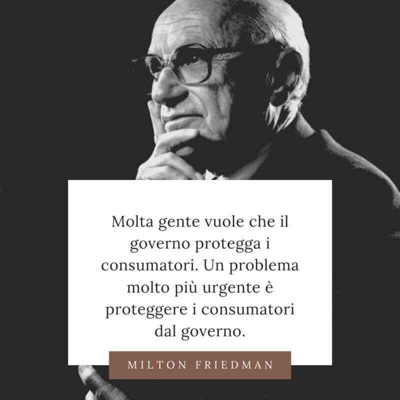 Milton Friedman Citazione