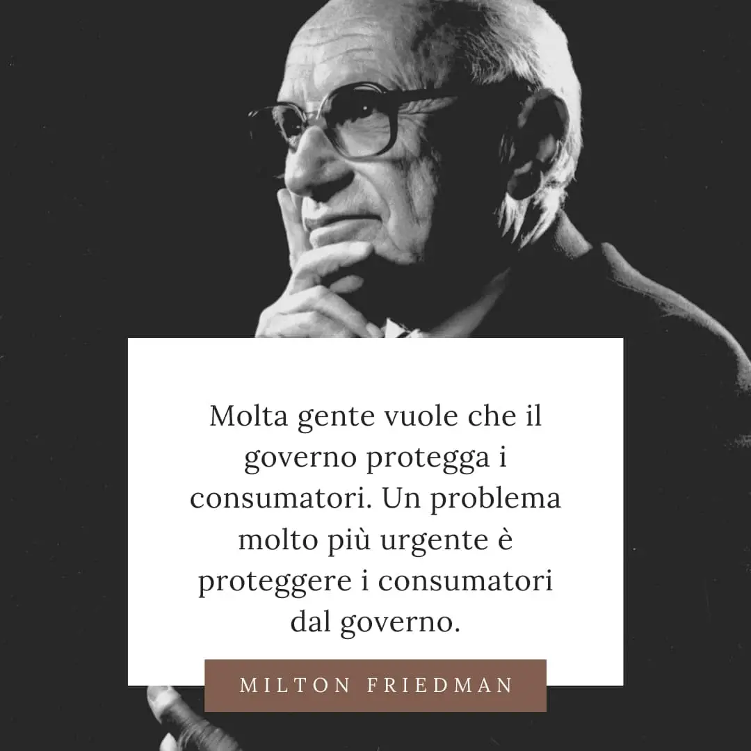 Milton Friedman Citazione