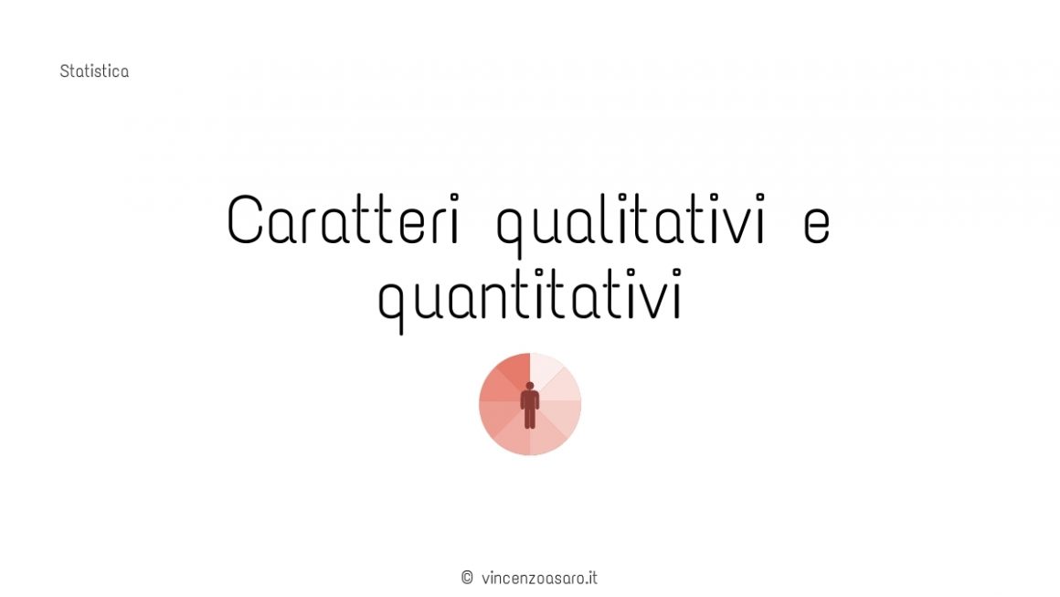 Copertina caratteri qualitativi e quantitativi statistica