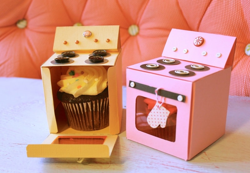 Packaging più belli - cupcakes in the oven