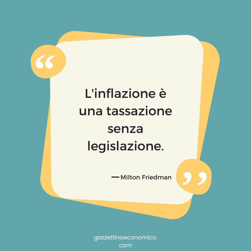Frasi sull'inflazione Milton Friedman