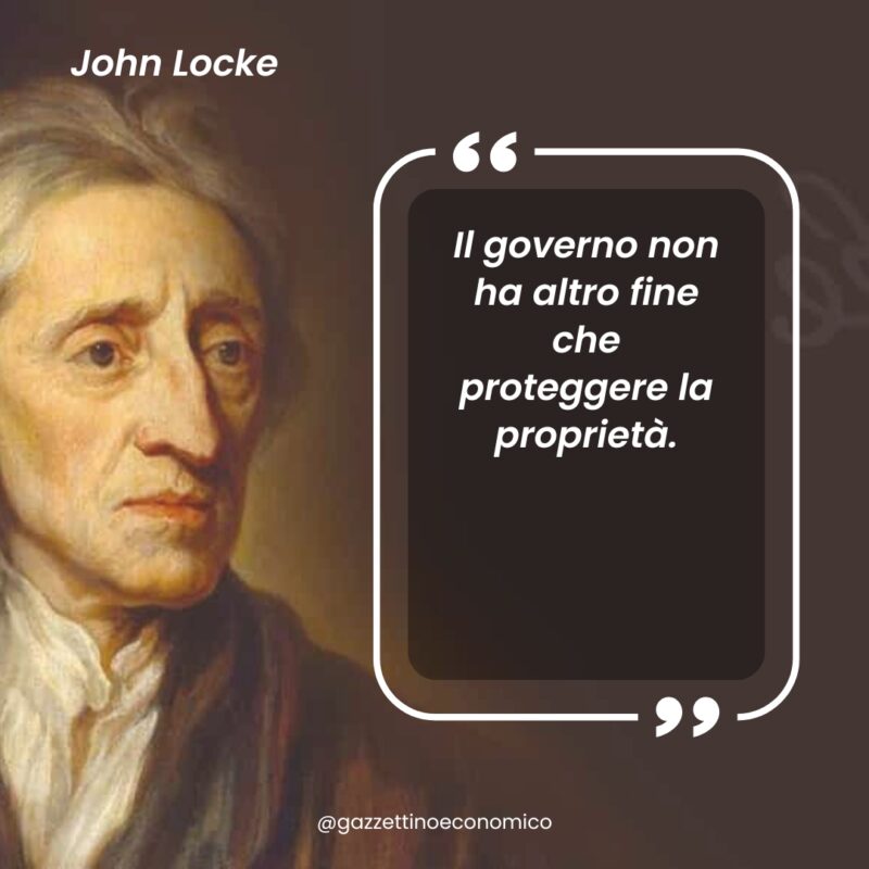 Citazione sul governo John Locke