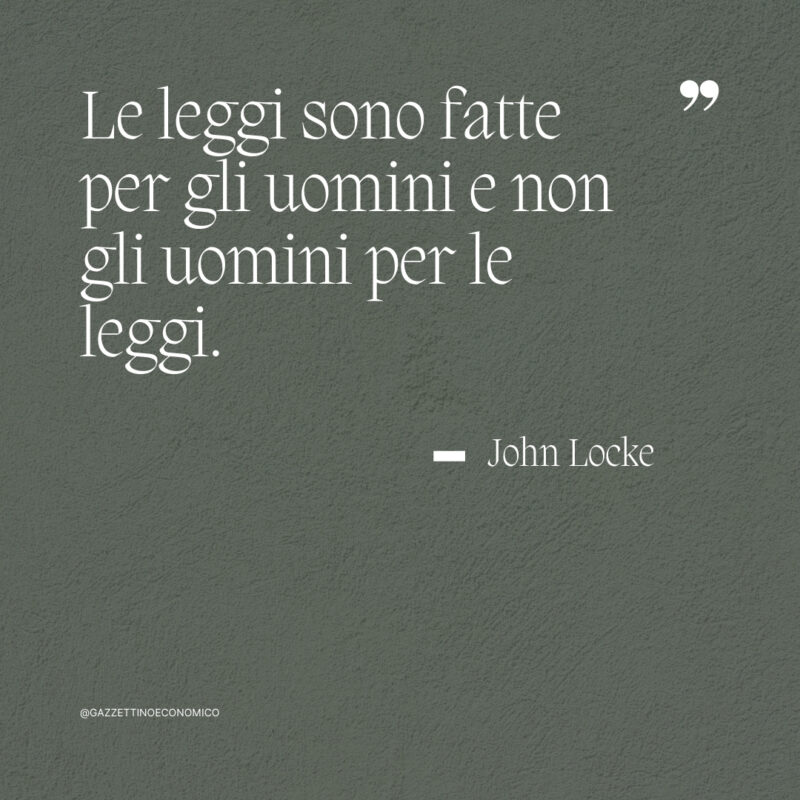 Frase sulla legge John Locke