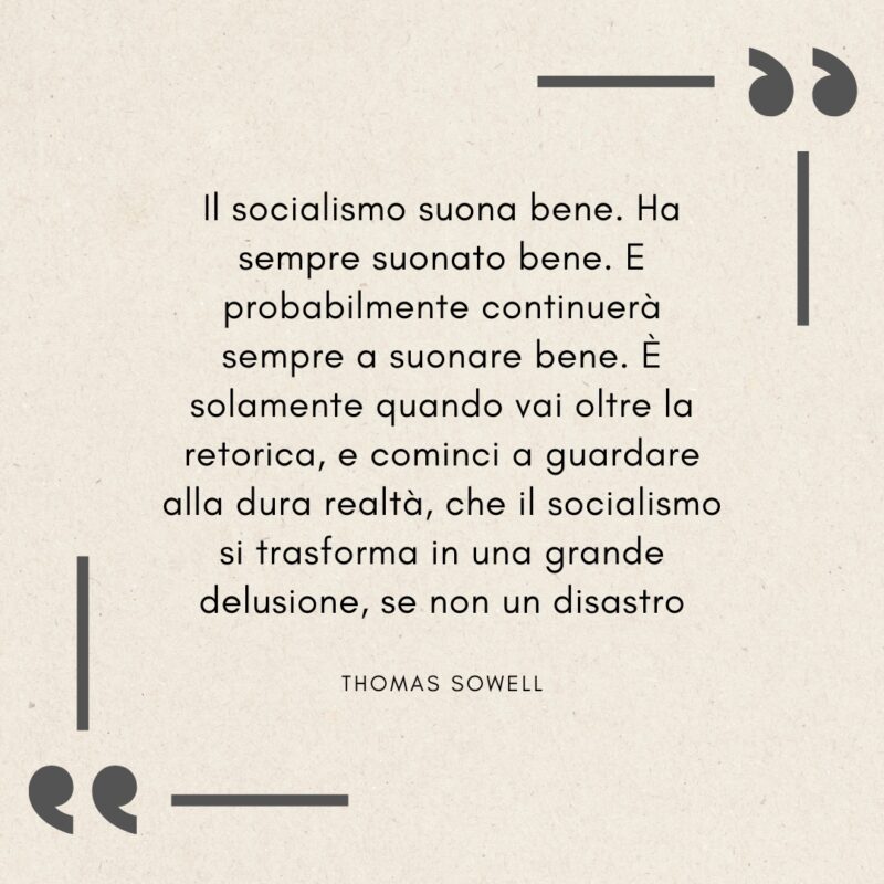 Frase sull'economia di Thomas Sowell